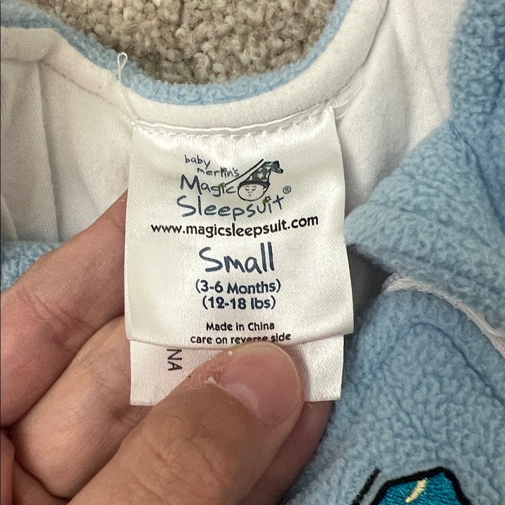 Baby Merlin’s Magic Sleepsuit- Size Small - Picture 2 of 2